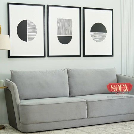 Stairway 3 Seater Fabric Sofa